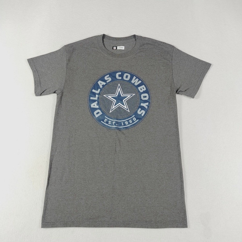 Dallas Cowboys Shirt Mens Small NFL Football TEAM Apparel Established 1960 Tee